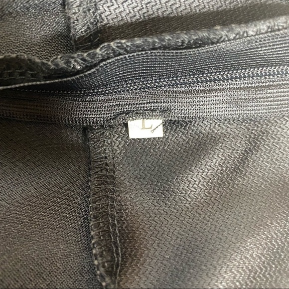 Black Ruffled Lace-Up Maxi Skirt. Juniors size L - Picture 5 of 6